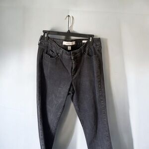 Vintage America Boho skinny black jeansW17 R10 L29